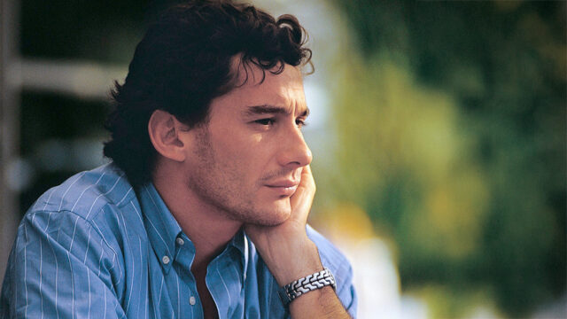 Ayrton Senna Ritratto di Ayrton Senna, pilota di Formula 1