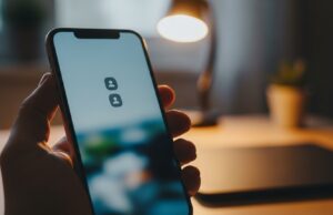 WhatsApp, ora due numeri sullo stesso telefono: come attivare il doppio account Mano che tocca lo schermo di uno smartphone con le due icone del doppio account WhatsApp