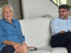 Nino D’Angelo a Marateale: “Vendevo più copie false dei miei dischi che originali” Nino D'Angelo e il figlio Toni D'Angelo seduti su un divano durante l'intervista a Marateale 2026