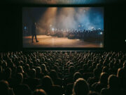 Ultimo supera Vasco Rossi al box office: il film del concerto a Tor Vergata batte un record Sala cinematografica gremita durante la proiezione del film-concerto di Ultimo a Tor Vergata